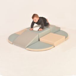 Toddler Mini Mirror Crossways Soft Play Set (400 module)