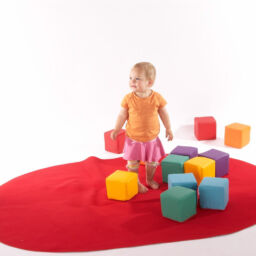 Soft Play Building Bricks (Set of 12)(Baby & Toddler size)(120mm)
