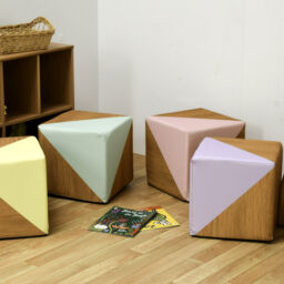 Chunky Cubes Seats: Set of 4: